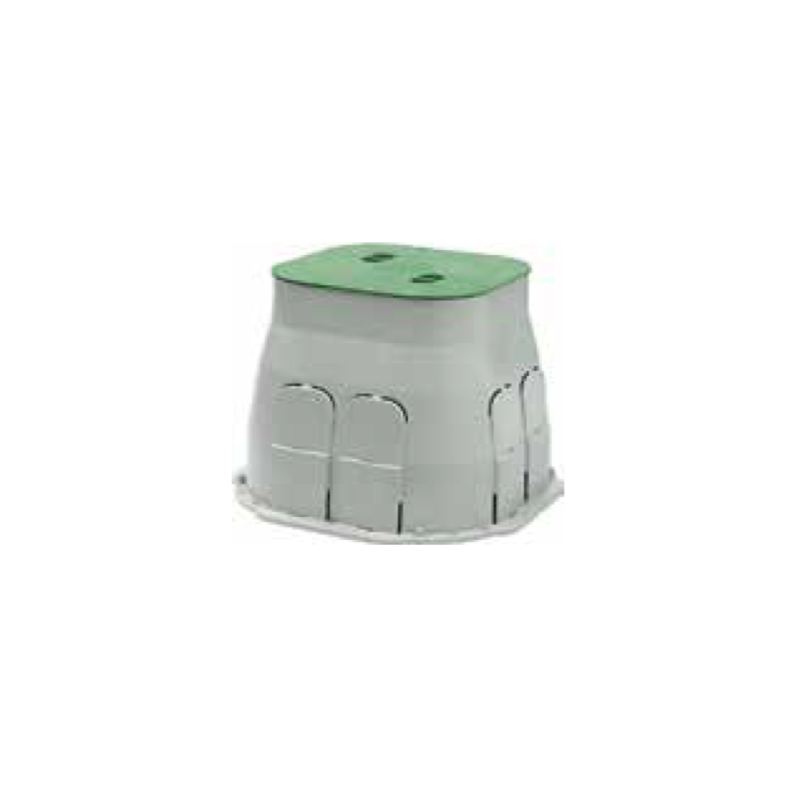 Pozzetto Carrabile 168x168x210mm con Coperchio Verde Arnocanali PB2020V