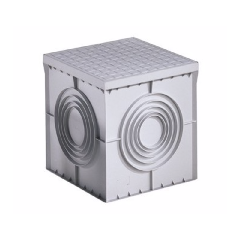 Pozzetto Carrabile 390X390X395mm con Coperchio Arnocanali PZC4040