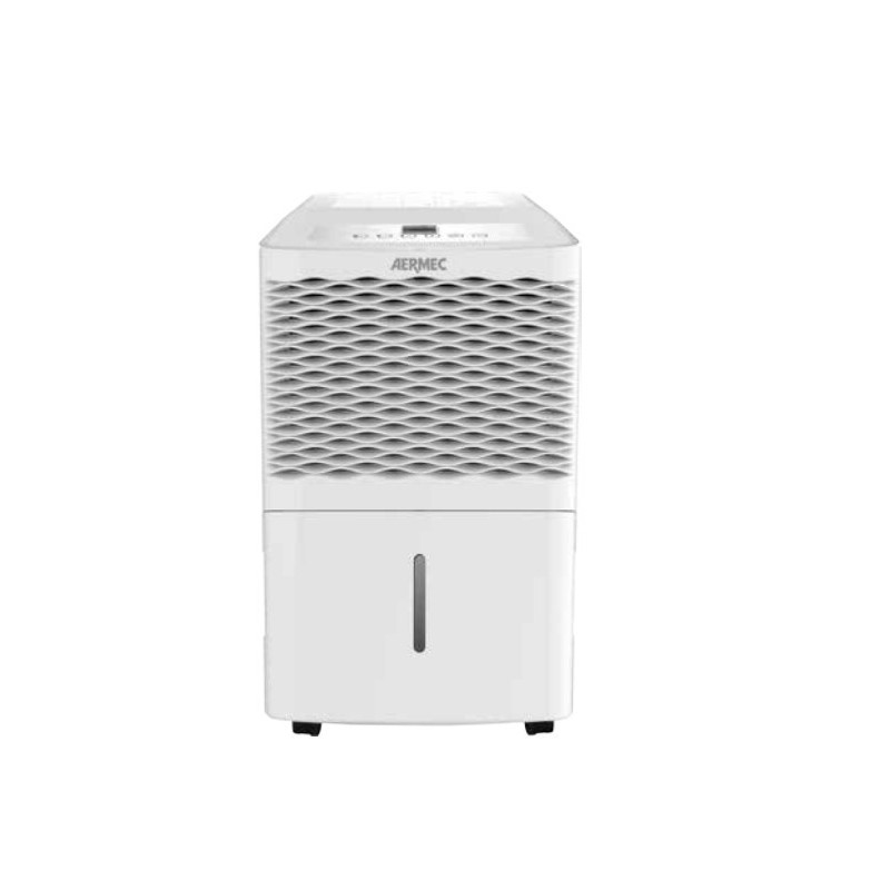 Deumidificatore portatile monoblocco con Gas R920 10LT Aermec DML100 retro