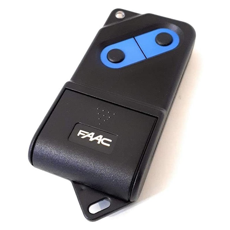 Telecomando Faac 2 canali TM2 DS 433 Mhz colore nero