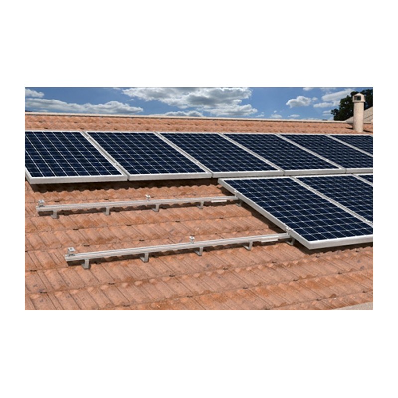Giunto di Collegamento in Alluminio per Due Profili Solar Fischer CPN AL