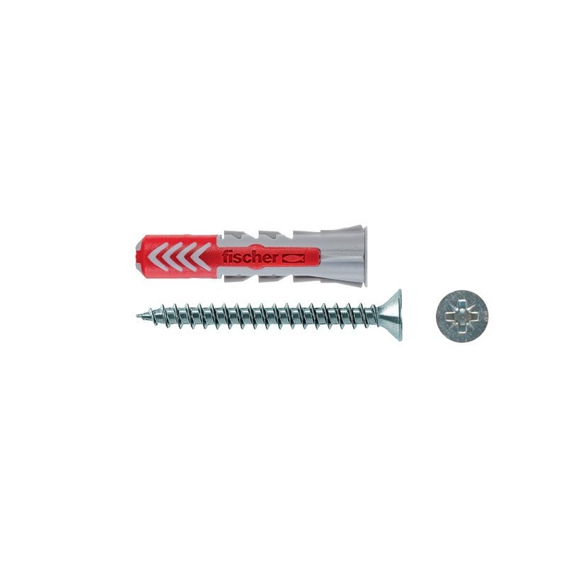 Tassello con Vite 6x30mm Fischer DUOPOWER