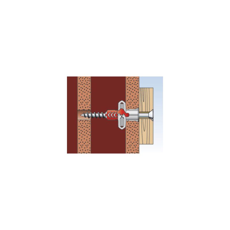 Tassello con Vite 8x40mm Fischer DUOPOWER