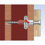Tassello con Vite 8x40mm Fischer DUOPOWER