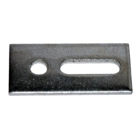 Piastra di Connessione Piana per Viti a Doppia Filettatura Fischer SSP10 A2