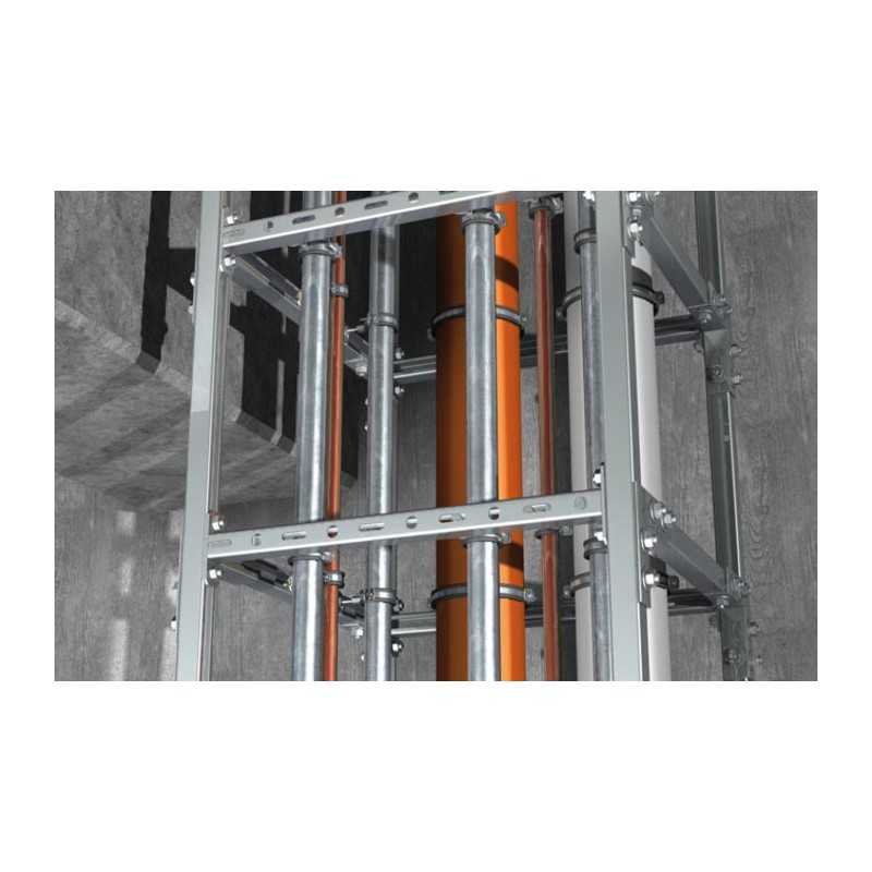 Profilato per Strutture a Telaio 41x41x3000mm Fischer FUS