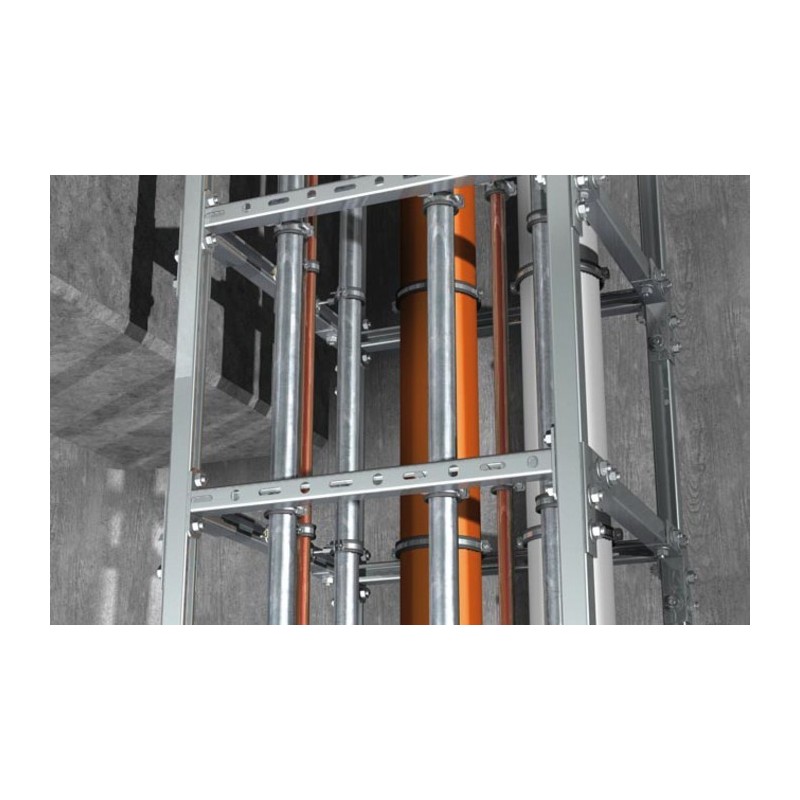 Profilato per Strutture a Telaio 41x21x3000mm Fischer FUS