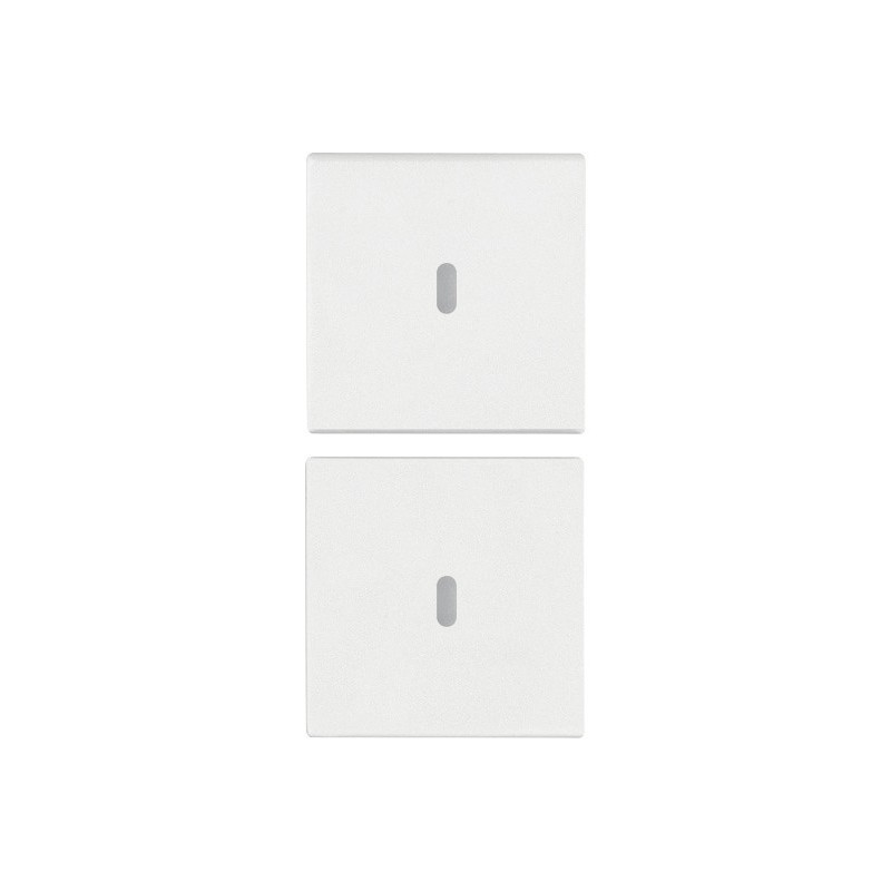 Due Mezzi Tasti Intercambiabili 1Modulo Vimar 19751.B