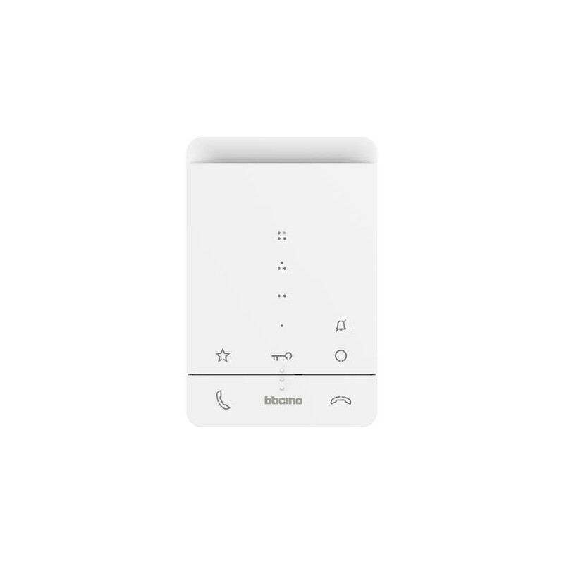 Citofono 2 FILI vivavoce per installazione da parete o da tavolo Bticino 344282