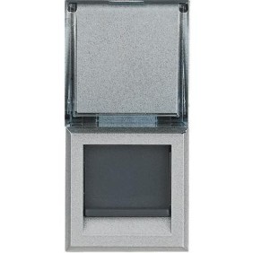 Presa RJ45 Categoria 6 UTP Serie Civili Bticino Axolute Chiara HC4279C6