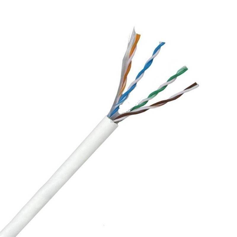 Cavo di Rete Bianco Fracarro UTP CAT 5E LSZH 287528