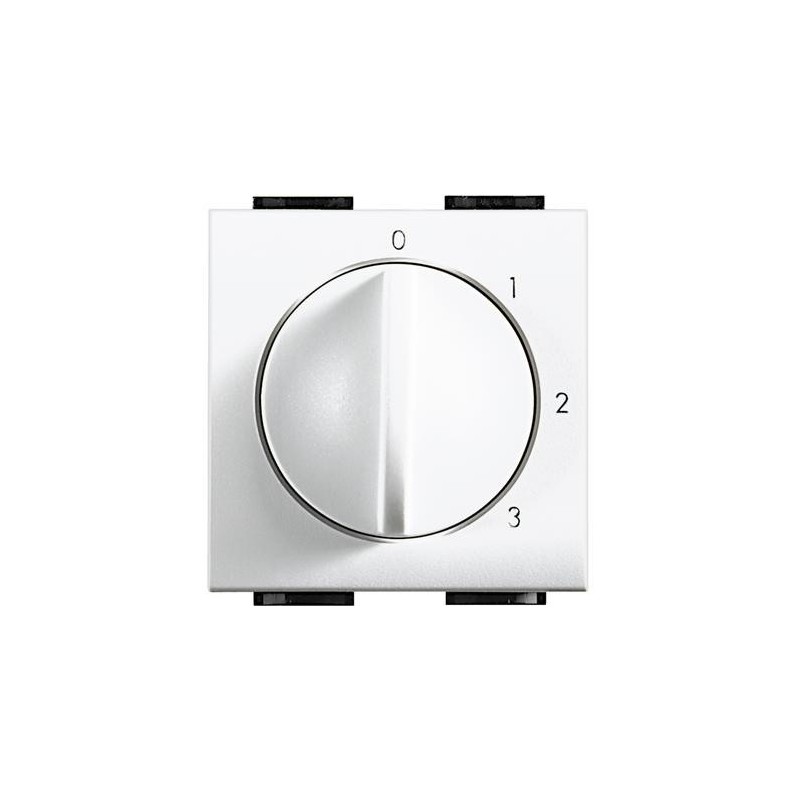 Selettore rotativo a manopola 1 via 4 posizioni 230V - 3 A BTicino N4016
