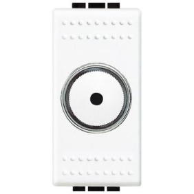 Varialuce a Manopola Con Deviatore 60-500W 1 Posto Serie Civili Bticino LivingLight N4402N