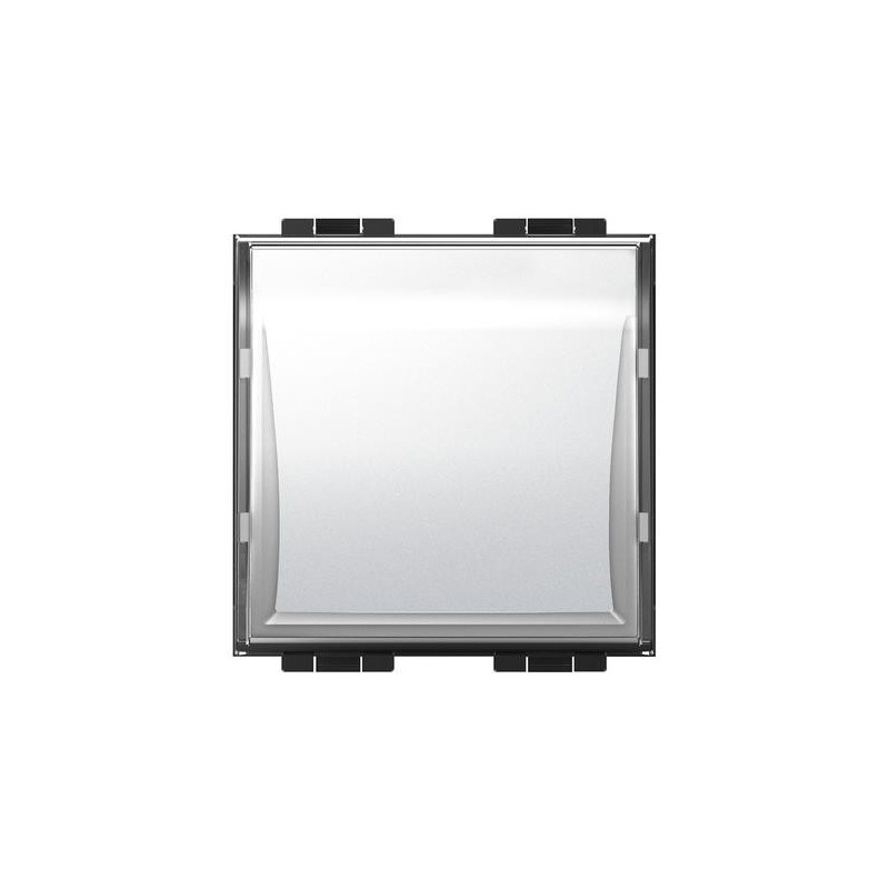 Pulsante Con Targa Portanome Illuminabile 2 Posti Serie Civili Bticino LivingLight LN4040