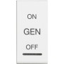 Copritasto 2 Funzioni 1 Posto ON OFF GEN Serie Civili Bticino LivingLight N4911AFN
