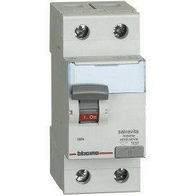 INTERRUTTORE DIFFERENZIALE PURO IN CLASSE A 0,03 mA BTICINO G723A25
