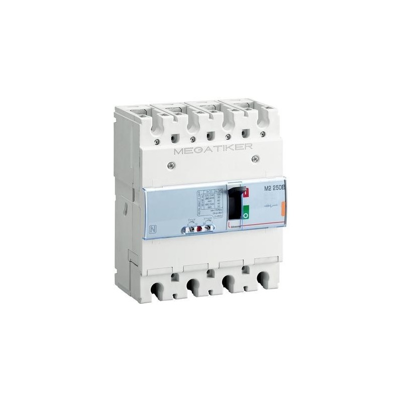 Interruttore magnetotermico MEGATIKER scatolato Bticino 3P+N 250A T724B250
