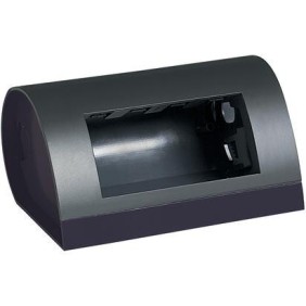 Scatola portapparecchi antracite autoportante per LivingLight 4 Posti Bticino 150432