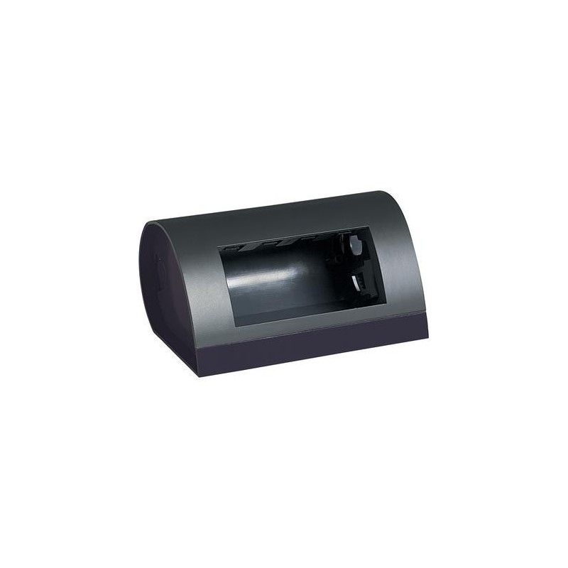 Scatola portapparecchi antracite autoportante per LivingLight 4 Posti Bticino 150432