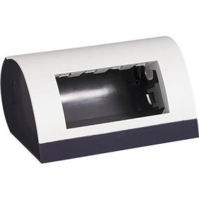 Scatola portapparecchi bianca autoportante per LivingLight 4 Posti Bticino 150433