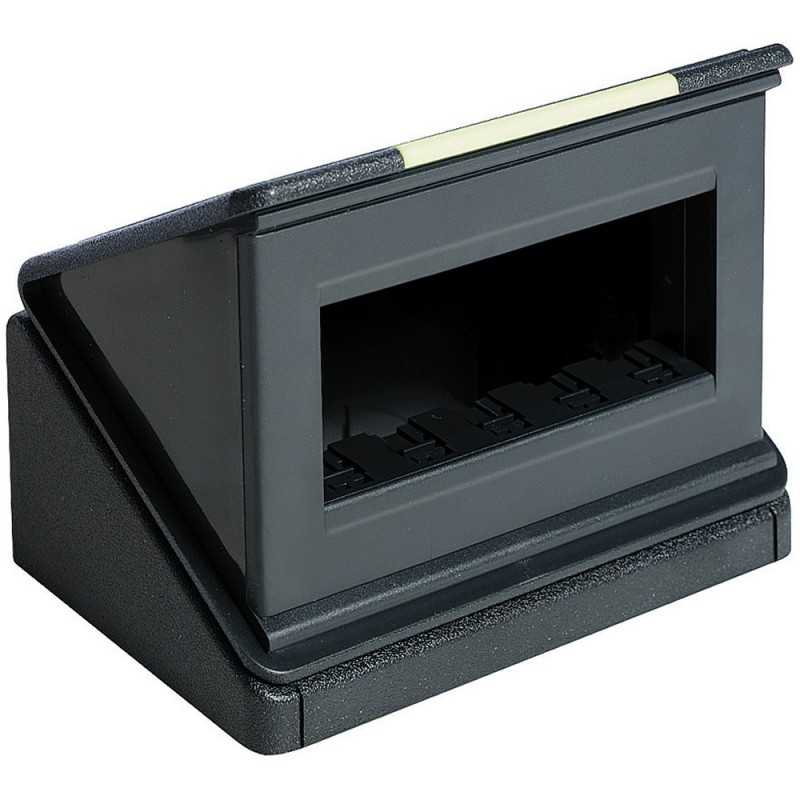 Torretta monofacciale 5 Posti con telaio e placca Livinglight Bticino 150535