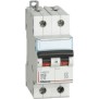 Interruttore Magnetotermico 2P 10A curva C - 10kA - 2 moduli DIN - Bticino FH82C10