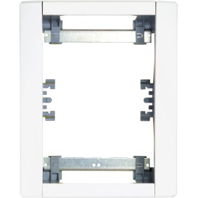 Cornice di finitura bianca per apparecchi LivingLight, Màtix e Pivot Bticino 16102LT