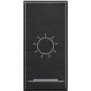 Copritasto 1 Funzione con Simbolo LUCE e Lente Illuminabile Bticino Axolute HS4915BA
