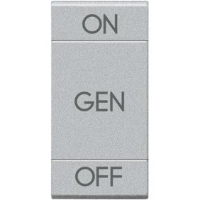 Copritasto 2 Funzioni ON OFF GEN Bticino Living Light Tech NT4911AFN