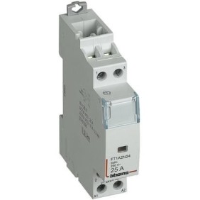 Contattore 2 NO -  25A  - 24 V  - 1 Modulo DIN Bticino FT1A2N24