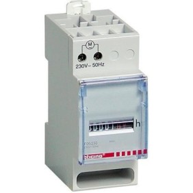 Contaore a 5 cifre 230 V 2 Moduli DIN Bticino F05/230