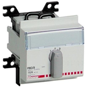 Commutatore rotativo bipolare a 2 posizioni Bticino F6C/3