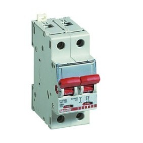 Sezionatore Bticino accessoriabile 63A 2P  2 moduli F72A63