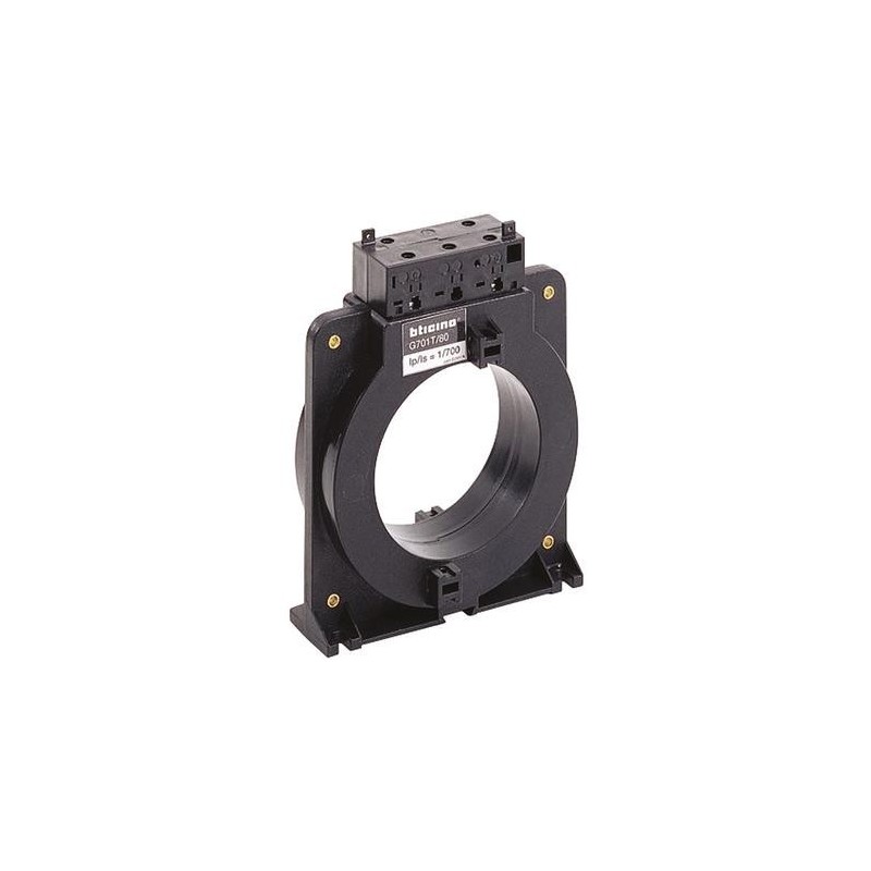 Toroide per relè differenziale G701 diametro 80mm -  Idn 30mA  Bticino G701T/80N