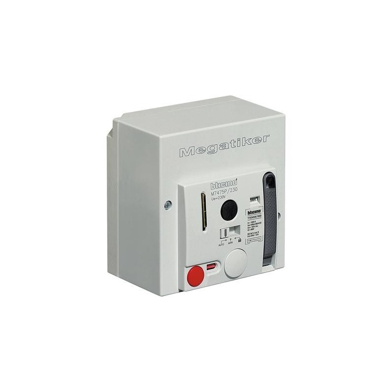 Comando a motore a precarica di molle 230 Vac Bticino M7475P/230