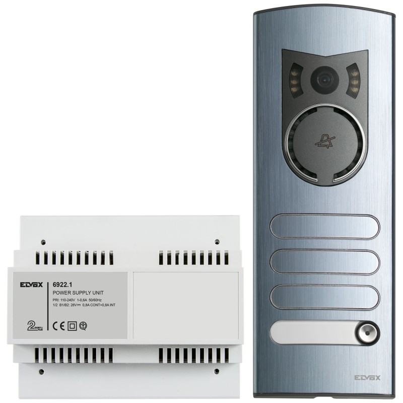 Kit Audio Video Espandibile Due Fili Plus ELVOX K13001