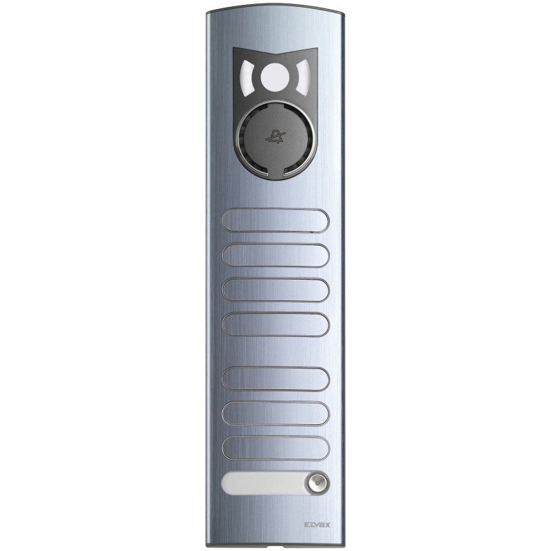 Placca Audio Video 3 Moduli con 1 Tasto Coprifori Serie 1300 ELVOX 1331