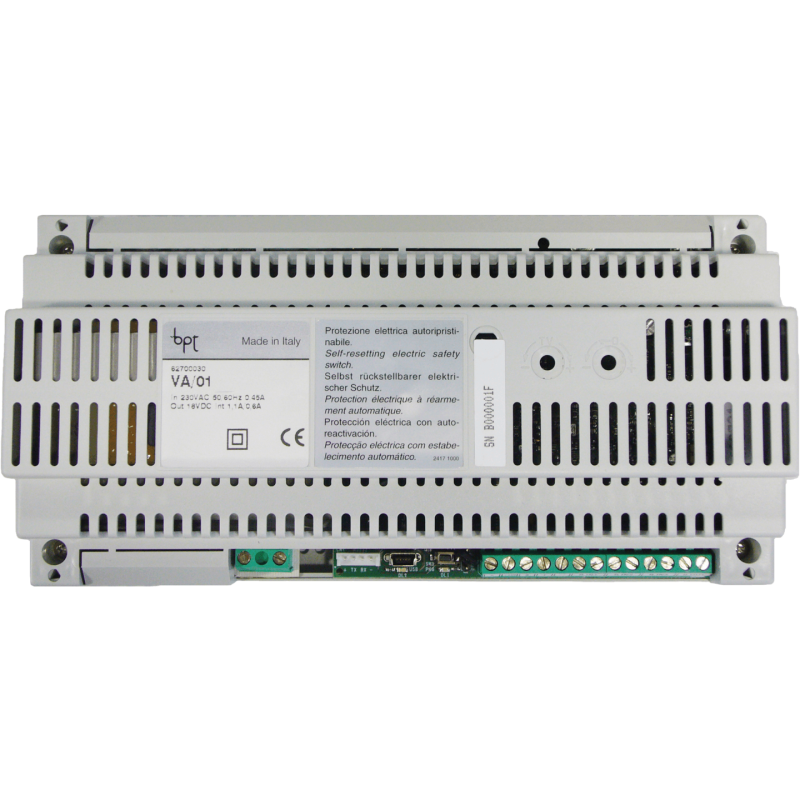 Alimentatore per impianti videocitofonici X1 BPT VA01 62700030