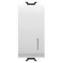 PULSANTE UNIPOLARE ILLUMINABILE BIANCO CHORUS GW10133 GEWISS