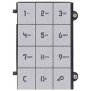 Modulo Frontale Tastiera Serie Pixel Grigio ELVOX 41118.02