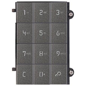 Modulo Frontale Tastiera Serie Pixel Ardesia ELVOX 41119.02