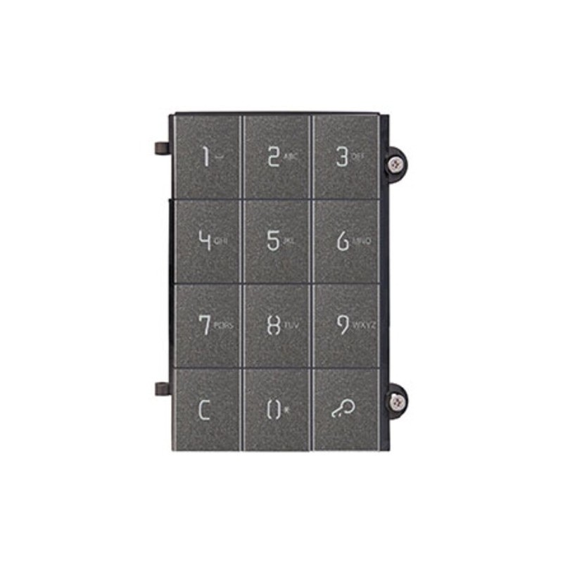 Modulo Frontale Tastiera Serie Pixel Ardesia ELVOX 41119.02