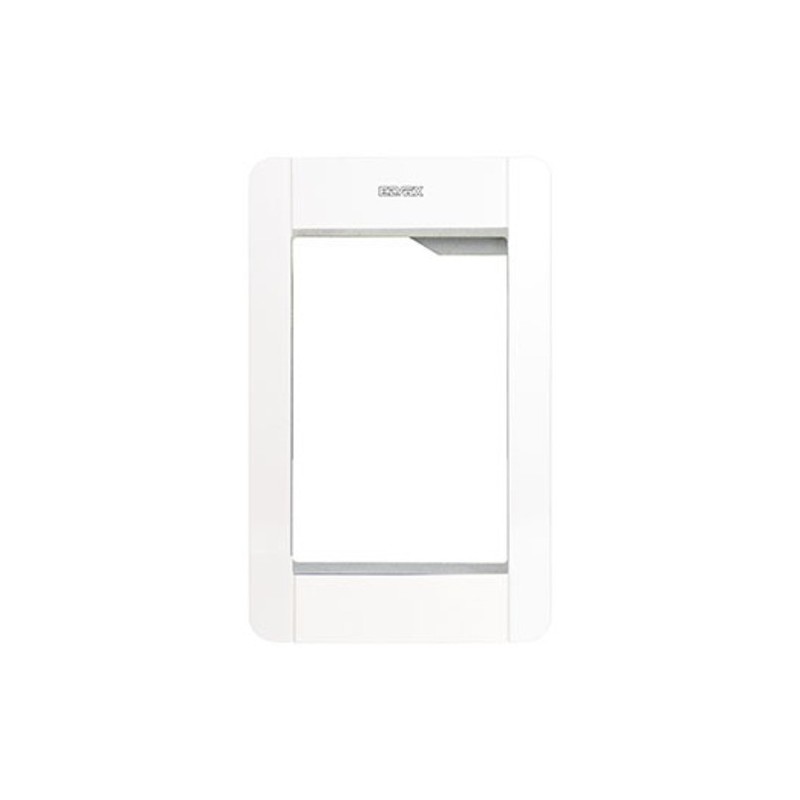 Supporto con Cornice 1 Modulo Serie Pixel Bianco ELVOX 41131.03
