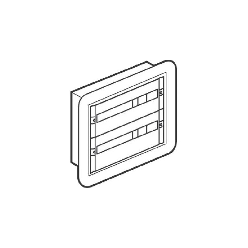 MAS160 - Quadro da incasso componibile SDX-I in metallo 48 moduli DIN Bticino 94520I