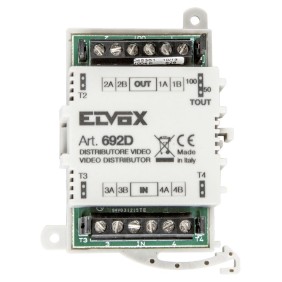 Distributore Video Passivo al Piano per Linee Bilanciate ELVOX 692D