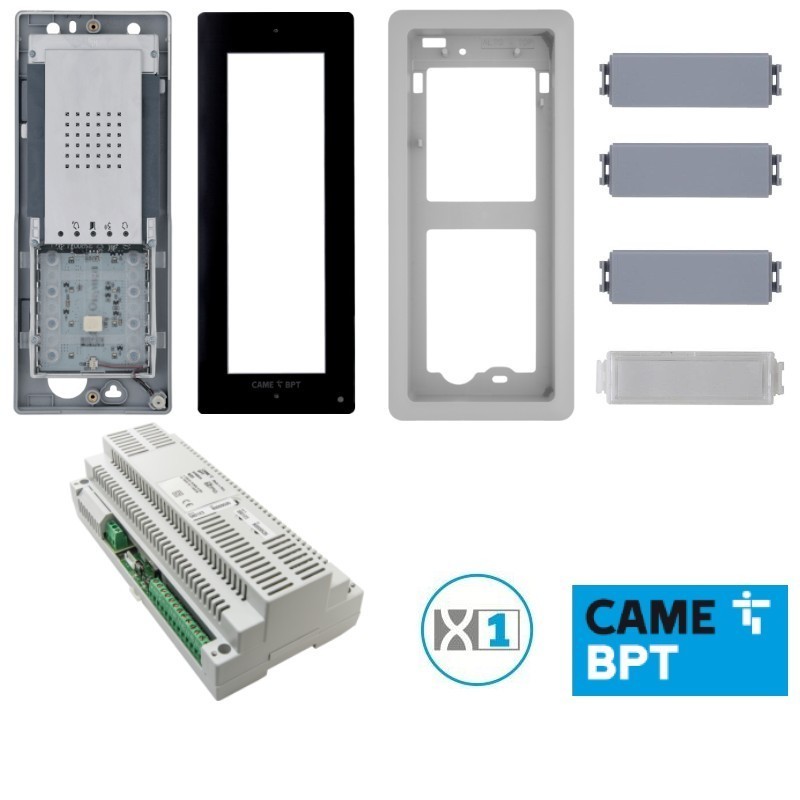 Kit base impianto citofonico 2 fili BPT KIT FREE-DC 61700360