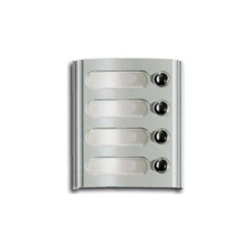 Frontale con Quattro Tasti e Cartellini Portanome Serie TARGA ELVOX 8004