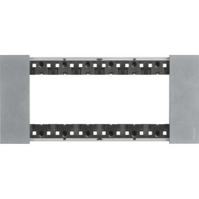 Placca Moon Bticino Living Now sei posti Zama KA4806NW