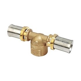 Raccordo a T filettato 12 femmina per tubi 16X2 Giacomini RM154Y033