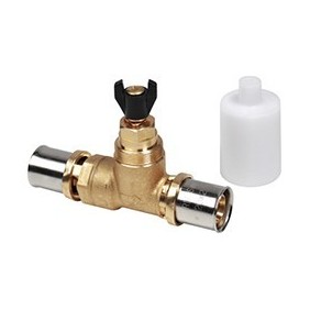 Rubinetto di intercettazione con attacchi 20X2 Giacomini RM173Y037